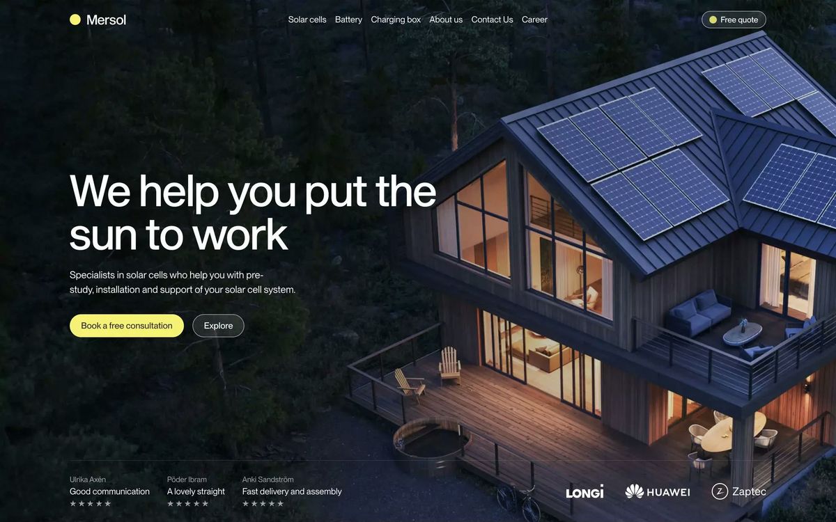 Strona dla firmy budowlanej